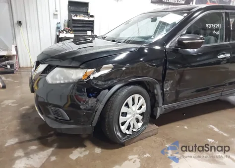 2015 Nissan Rogue S from USA, damaged, VIN KNMAT2MV4FP579538